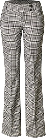 Women's Ultra Stretch Comfy Millennium Bootcut Dress Pants Work Business Office Trousers